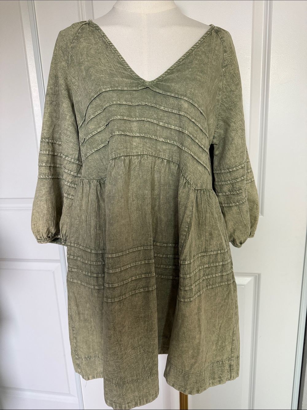 TALULAH Olive Green Mini Dress